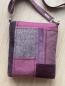 Preview: "Flickenwerk II/7" - AUBERGINE-PFLAUME